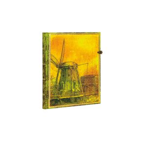 Libreta PaperBlanks hoja rayada 120 GSM Ultra Sed Rembrandt´S 350th Anniversary 23X18 cm