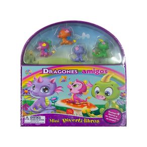 MINI DIVERTILIBROS DRAGONES AMIGOS