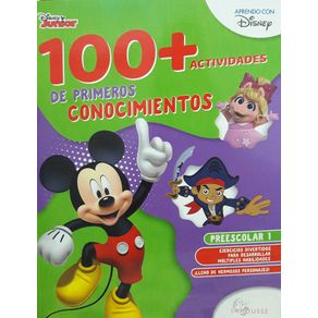 100actividades de primeros conocimientos Disney. Preescolar 1