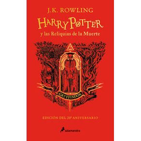Harry Potter y las reliquias de la muerte (edición Gryffindor del 20 aniversario) ( Harry Potter edición del 20 aniversario 7 )