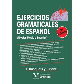 Ejercicios gramaticales de español
