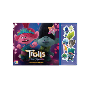 LIBRO MAGNETICO TROLLS