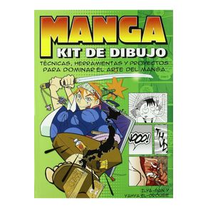 MANGA, KIT DE DIBUJO: TECNICAS, HERRAMIENTAS Y PROYECTOS PARA DOMINAR EL ARTE DEL MANGA