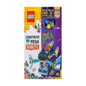 LEGO CONSTRUYE Y PEGA ROBOTS