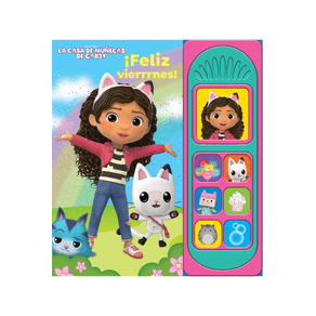 Libro Sonoro La Casa de Muñecas de Gabby, Feliz Vierrrnes