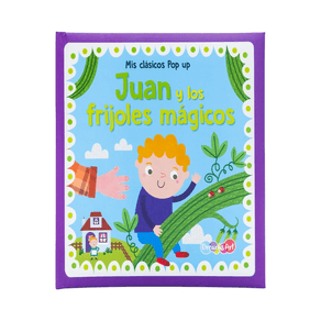 libro pop up, Juan y los frijoles mágicos