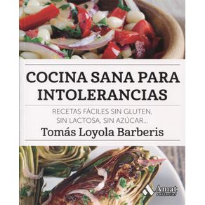 COCINA SANA PARA INTOLERANCIAS