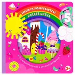 Libro infantil de rompecabezas dulcelandia