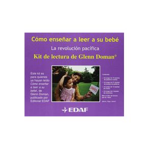COMO ENSEÑAR A LEER A SU BEBE: KIT DE LECTURA DE GLENN DOMAN