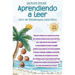 Lectura inicial - Aprendiendo a leer Libro de Trabalenguas para Niños 9-11 años