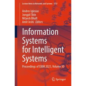 Information Systems for Intelligent Systems